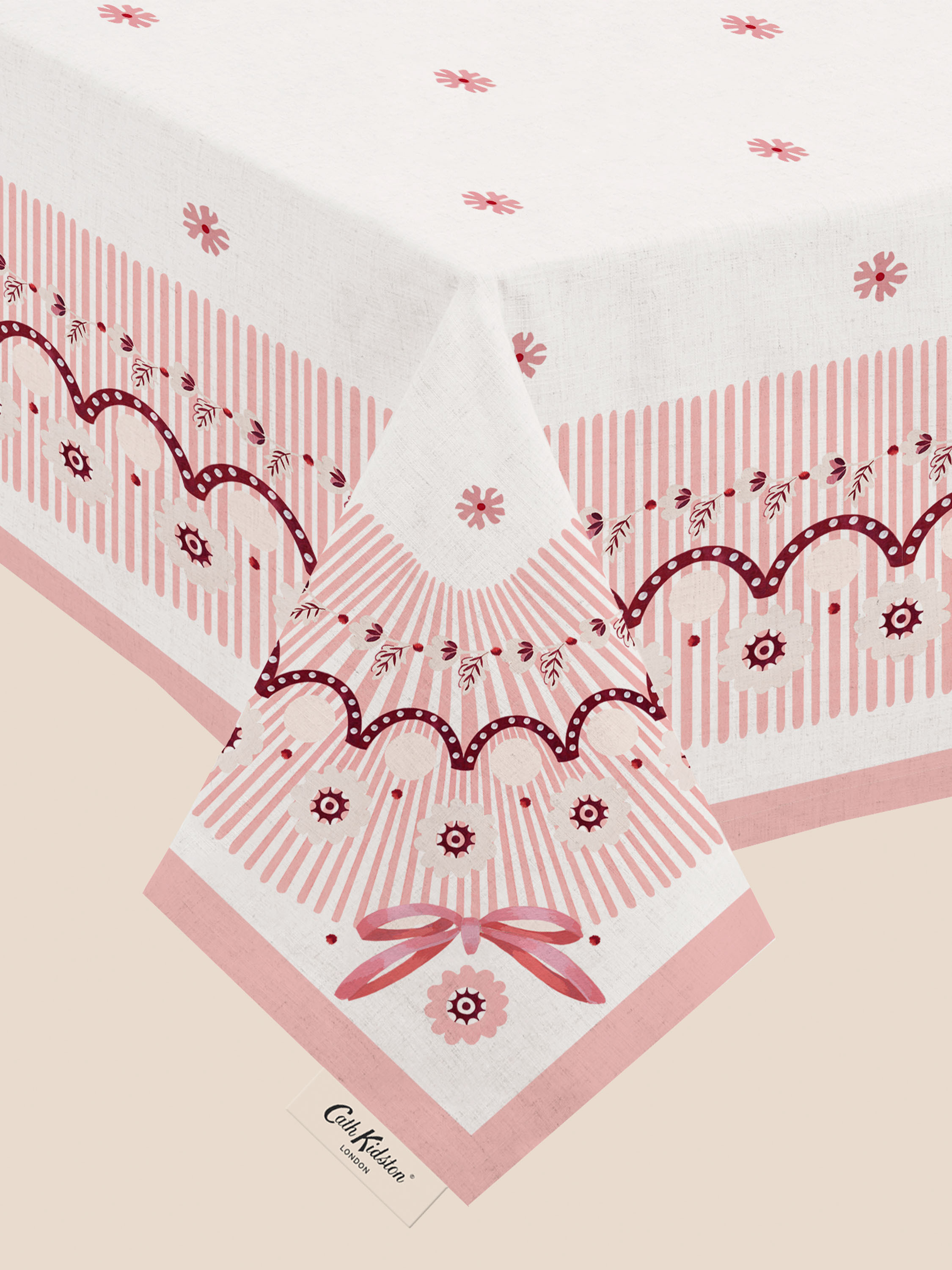 Spitalfields Silk 純棉印花桌巾