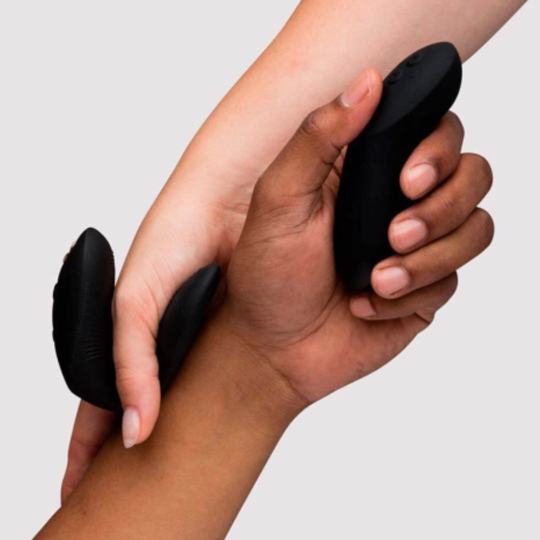 We-Vibe Chorus Pro 深層刺激智能情侶共震器 - Satin Black 緞面黑