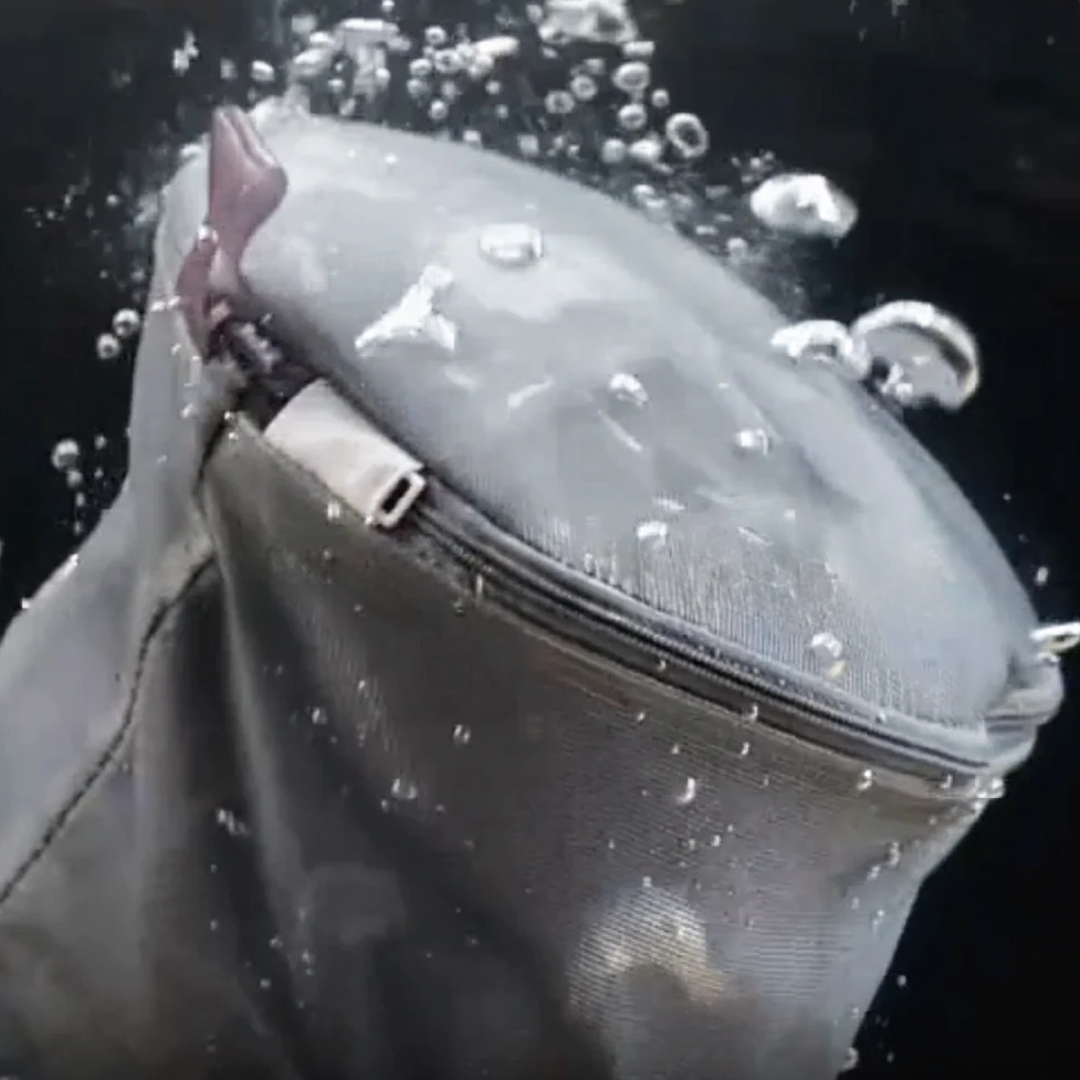 【peacefy】竹炭抗菌洗衣袋｜柱型 15*16cm