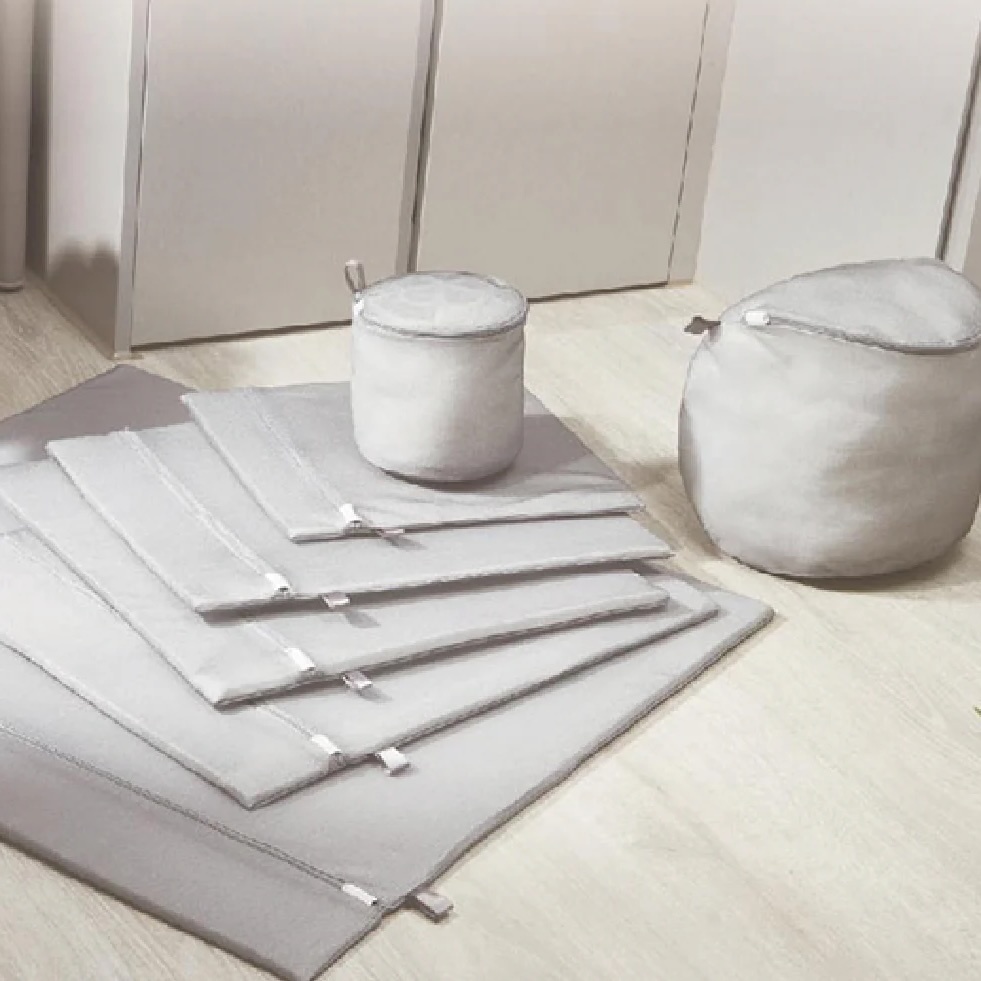 【peacefy】竹炭抗菌洗衣袋｜圓型 35cm