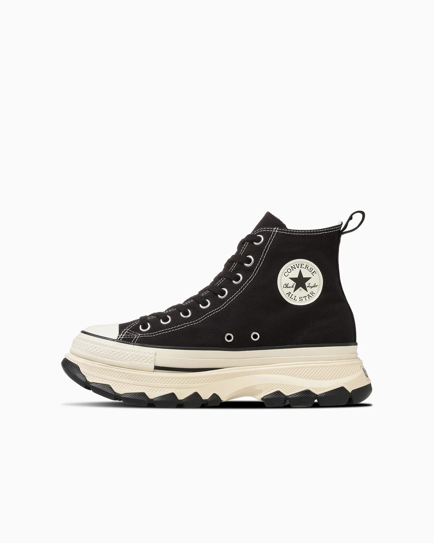 預購┃CONVERSE ALL STAR TREKWAVE Z HI 高筒 拉鍊 厚底 增高 黑色
