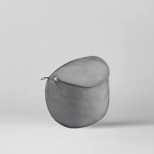 【peacefy】竹炭抗菌洗衣袋｜圓型 35cm