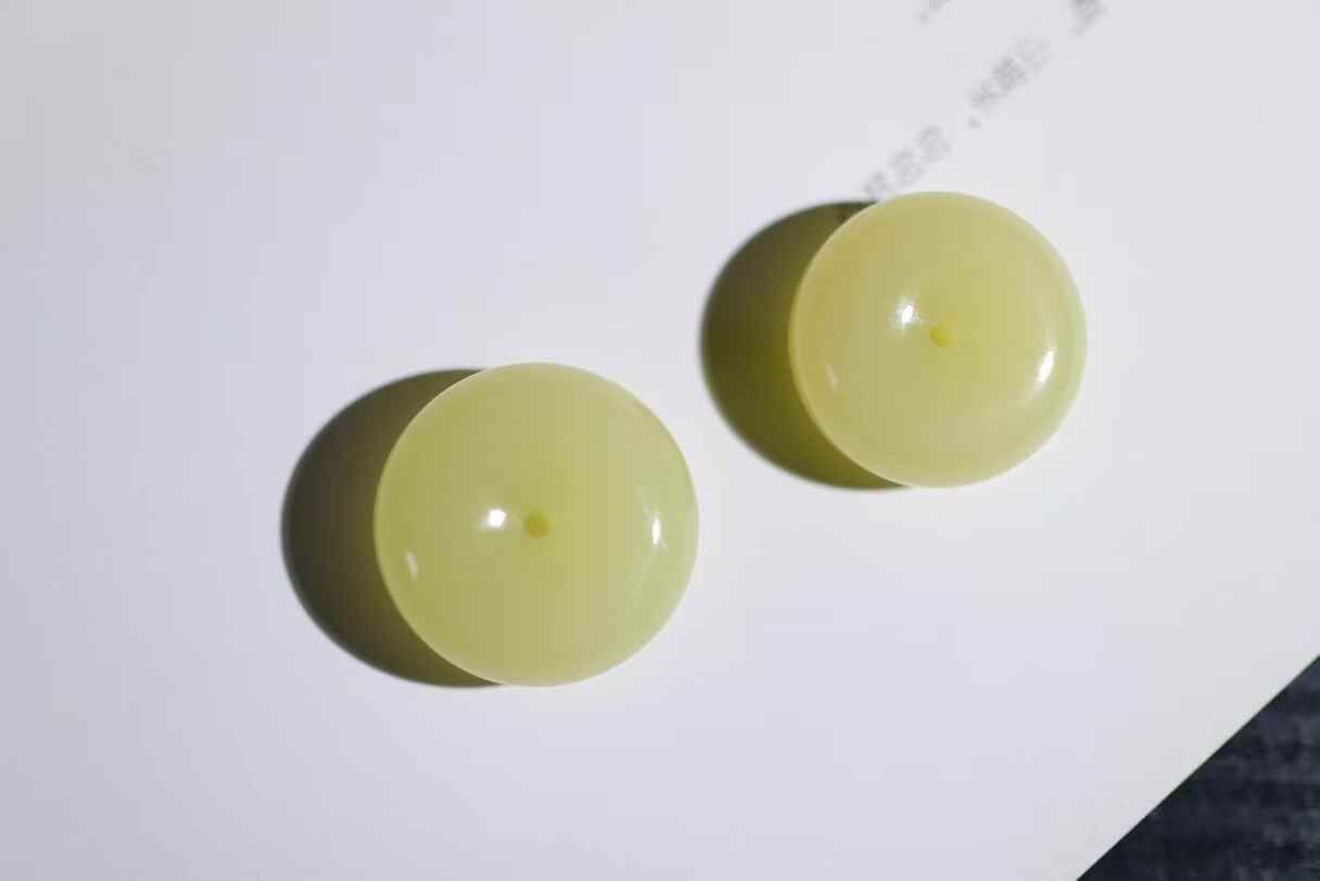 36730 和田玉若羌黃口平安扣