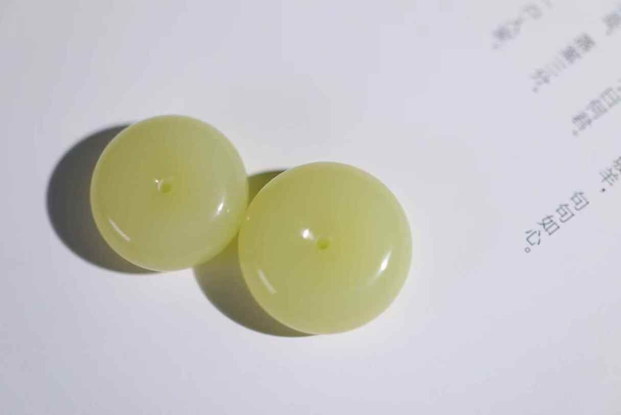 36730 和田玉若羌黃口平安扣