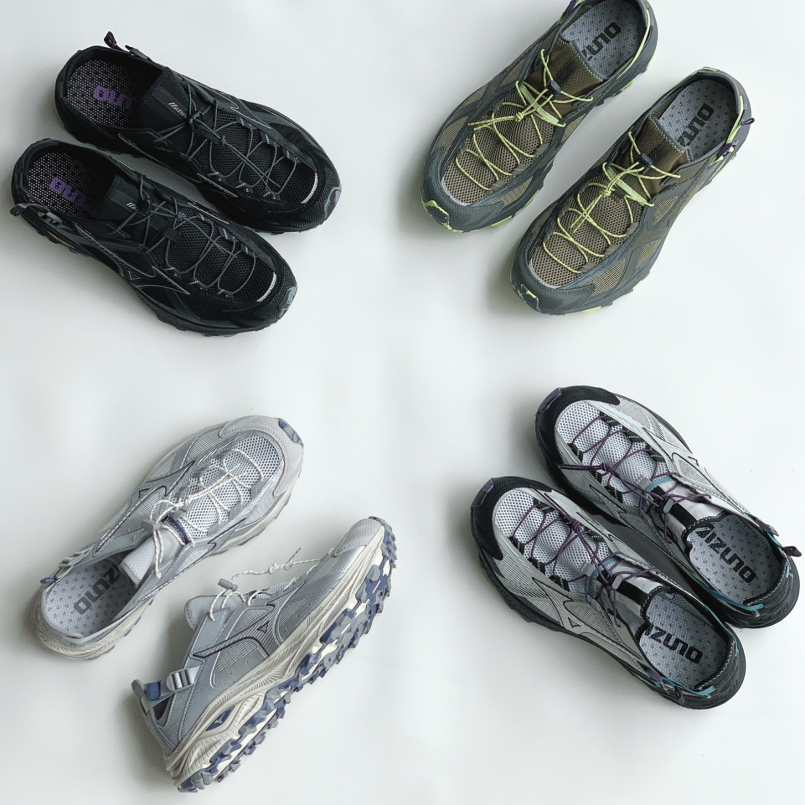 Mizuno 美津濃 Racer Trail SE V2 戶外機能 黑色 軍綠 銀灰 灰黑 快速抽繩 山系 復古 溯溪鞋 戶外涼鞋 D1GH261201 D1GH261202 D1GH261205 D1GH261203