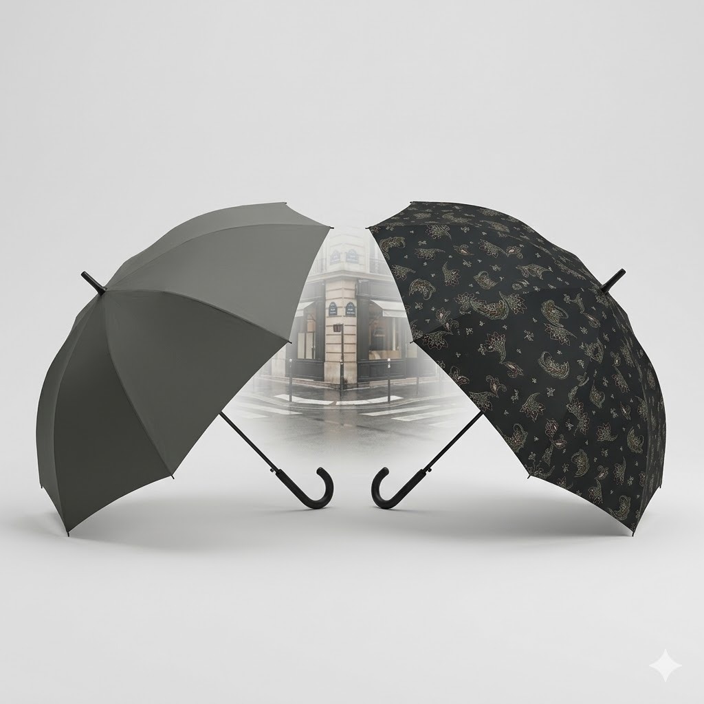 【直播】W.P.C LX031727 Unisex Basic Jump大直徑長雨傘