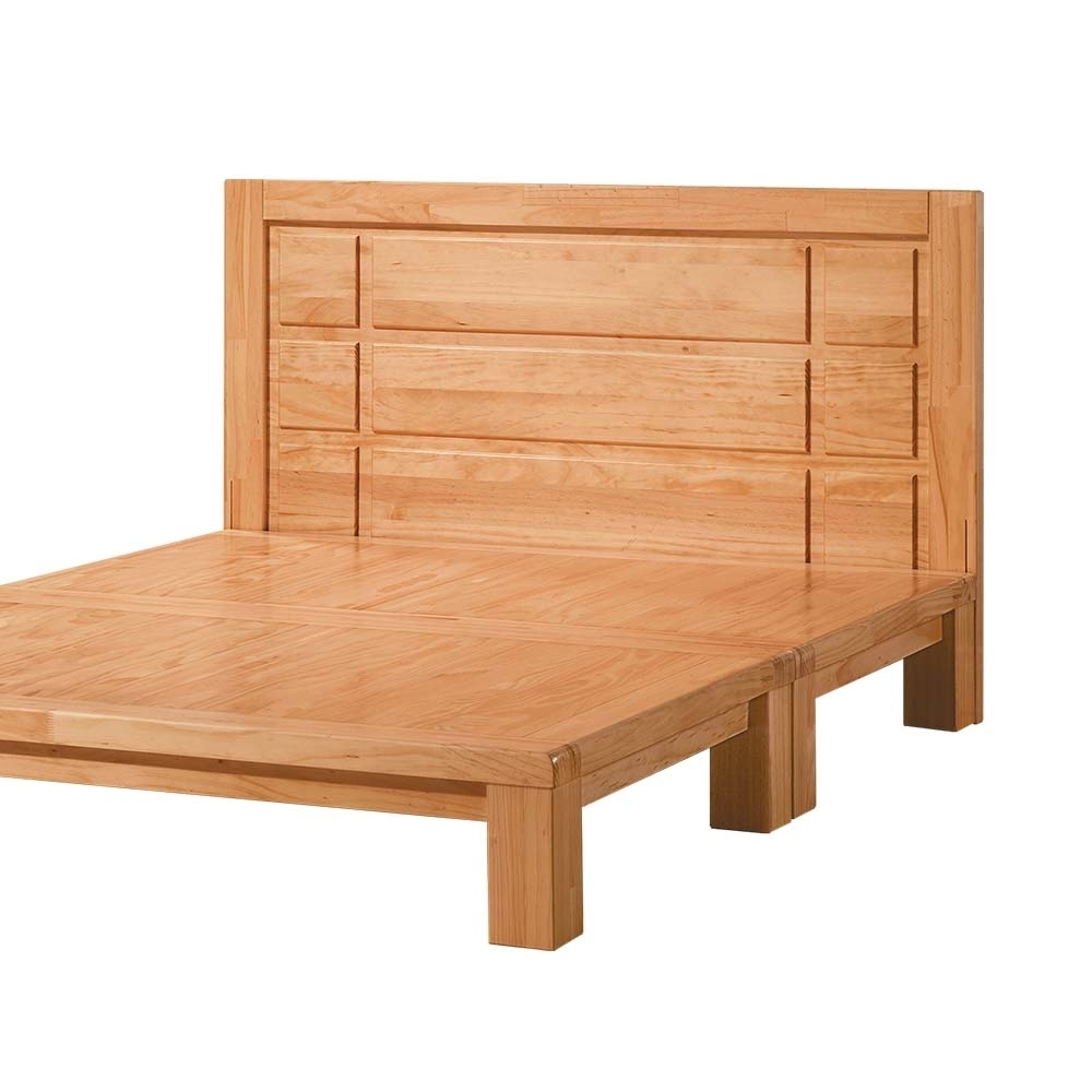 柏蒂家居-米凱爾6尺雙人加大實木床頭片