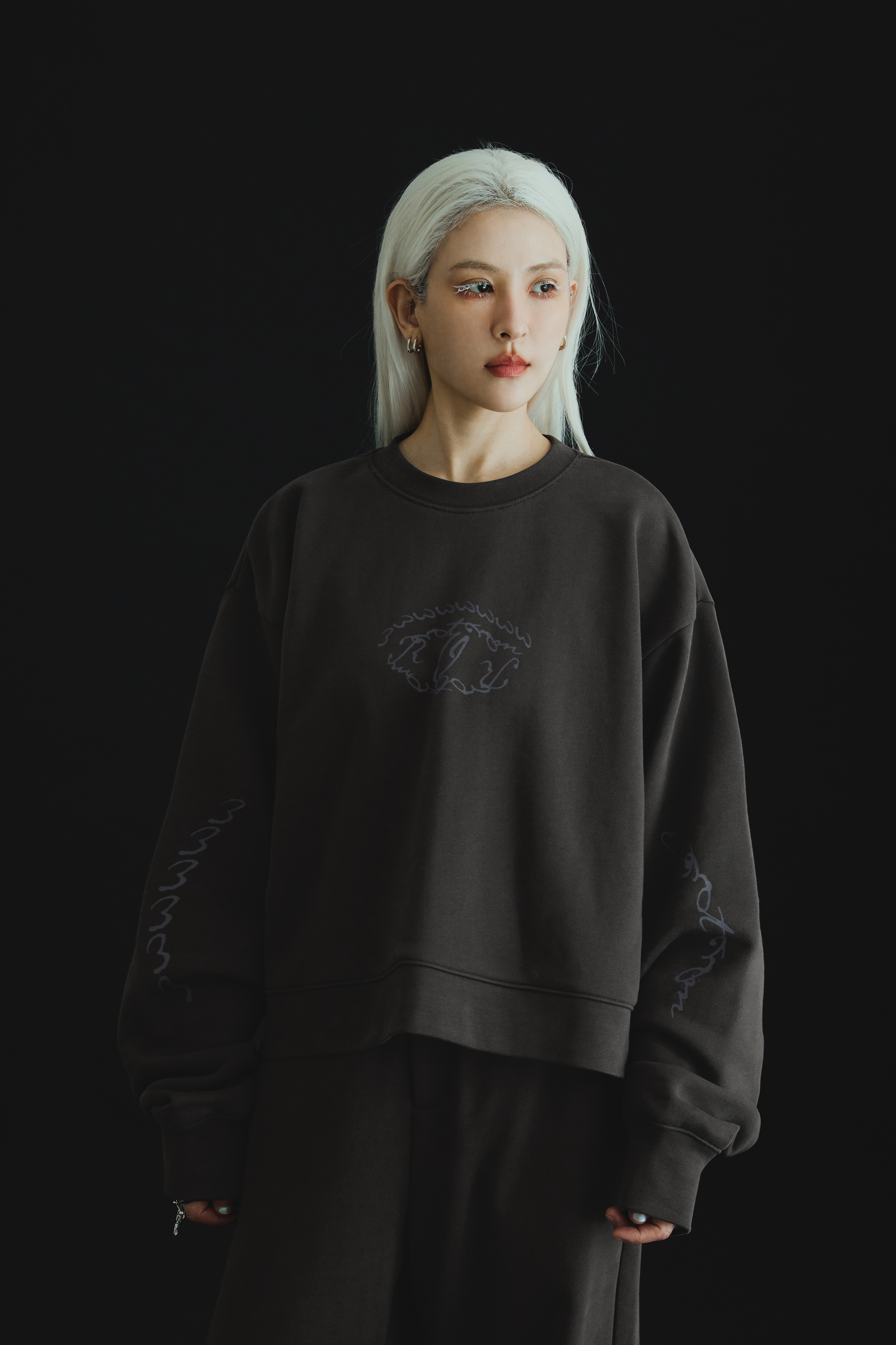 Core Crewneck Sweatshirt｜Charcoal