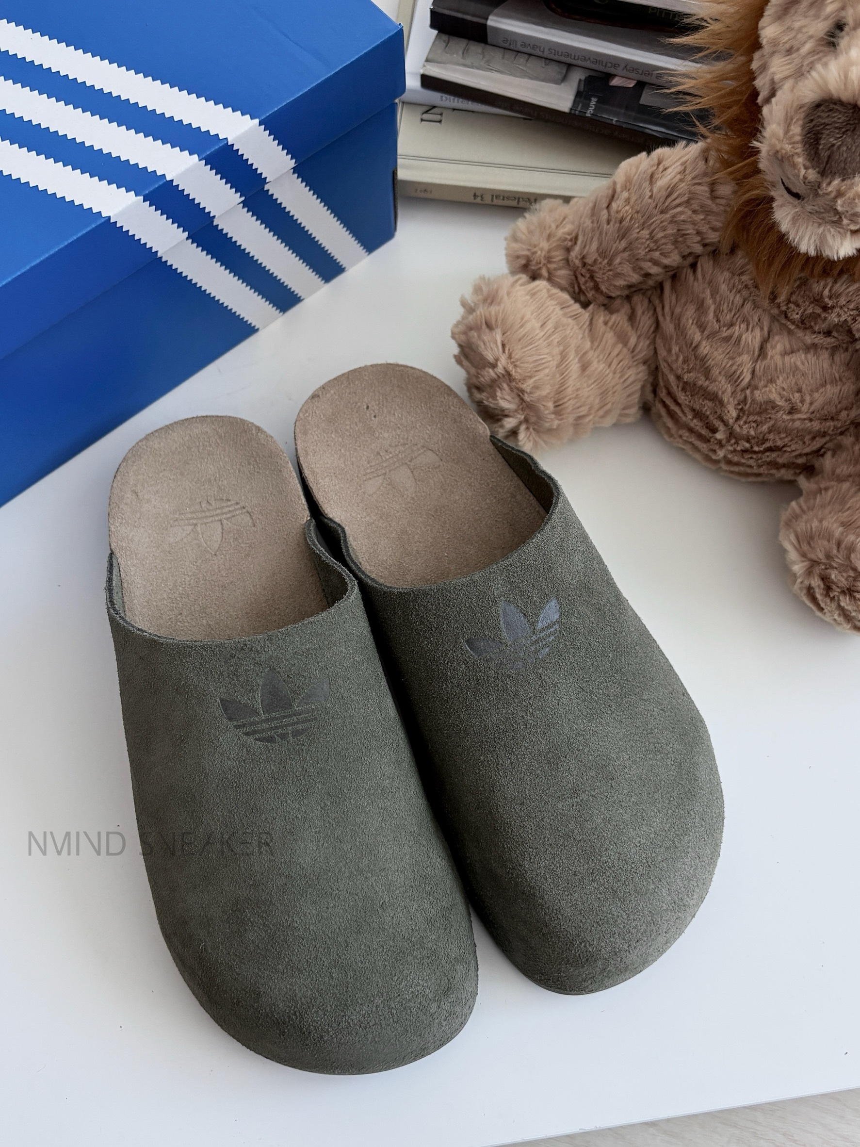 Adidas Originals Adimule SLIDES 穆勒鞋 橄欖綠