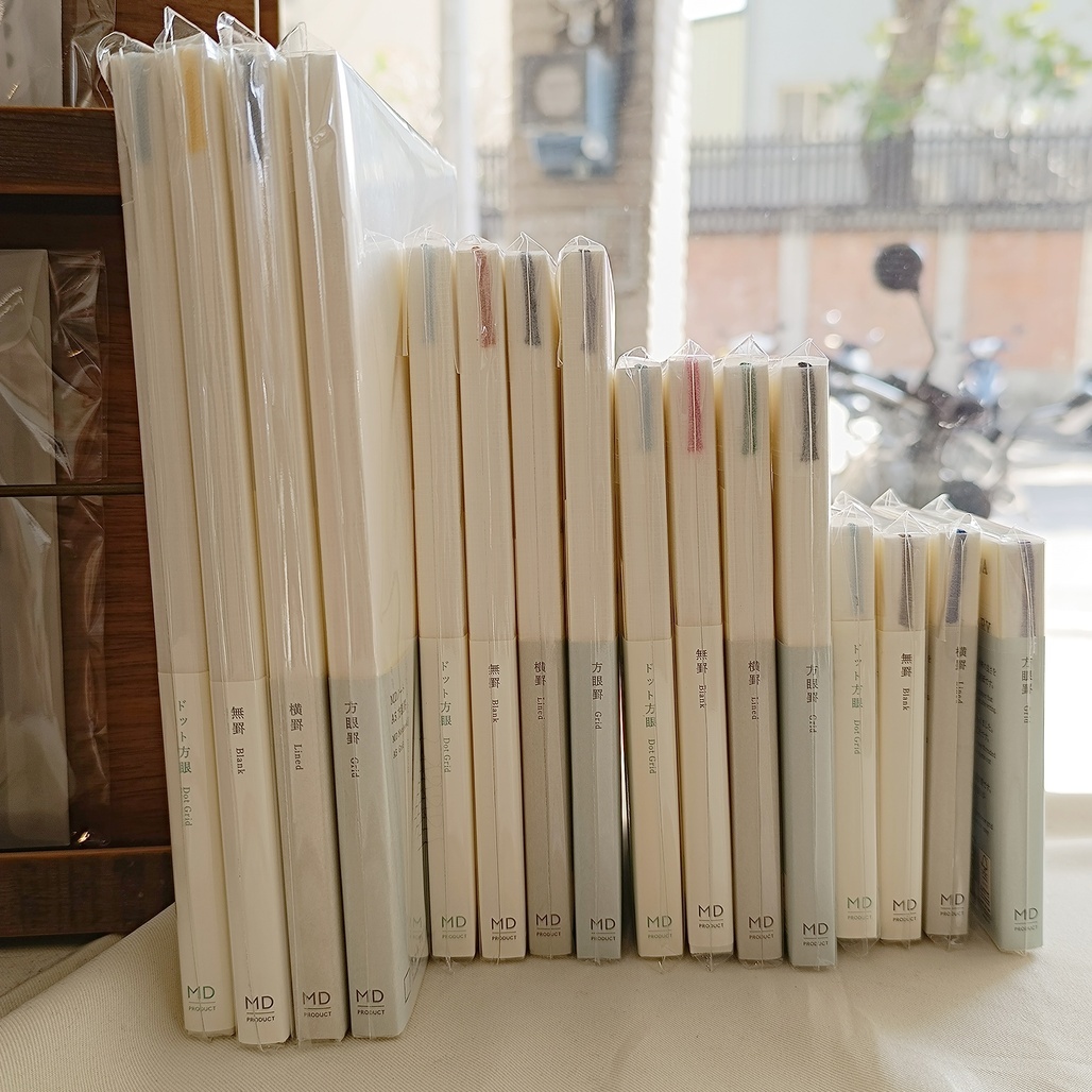 日本MIDORI．MD Notebook 筆記本 2026新版 (四種尺寸、四款內頁)