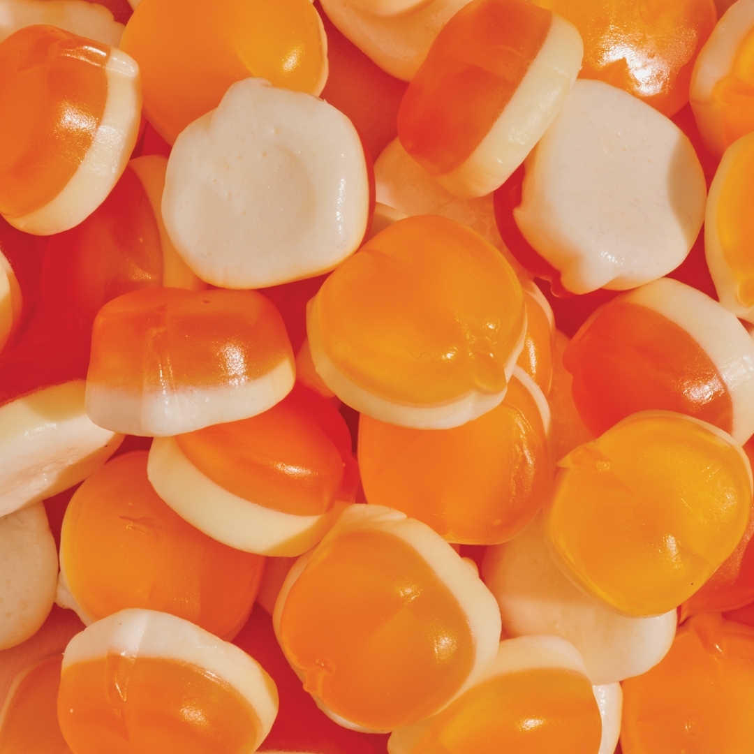 Funday 天然無添加糖 忌廉奶油水蜜桃軟糖 50g