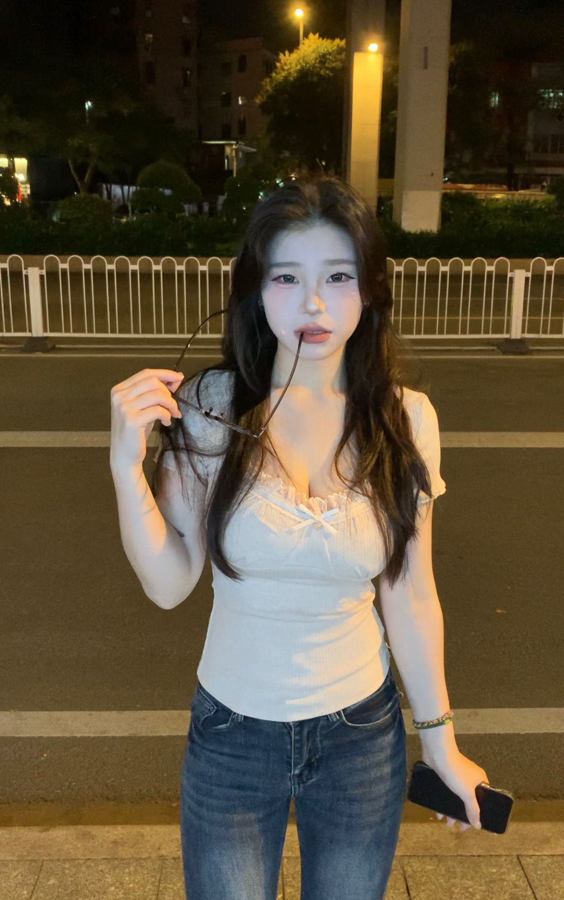 廣州連線 《純欲必備》純欲歐膩蕾絲收腰上衣❤️‍🔥☑️