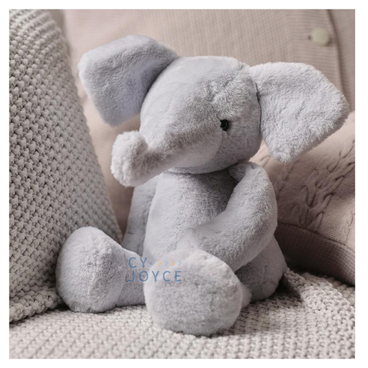 Charlie Bears Bear & Me Effie Elephant 大象(L)-雲霧銀灰