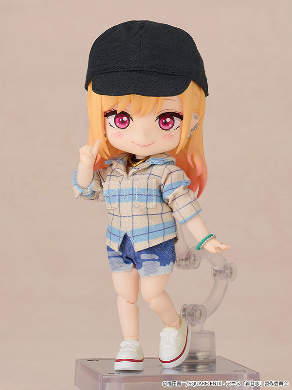 預訂10月  Good Smile Company  戀上換裝娃娃  黏土娃 喜多川海夢 便服Ver.  Nendoroid Doll TV Anime "My Dress-Up Darling" Marin Kitagawa Casual Outfit Ver Pre-order