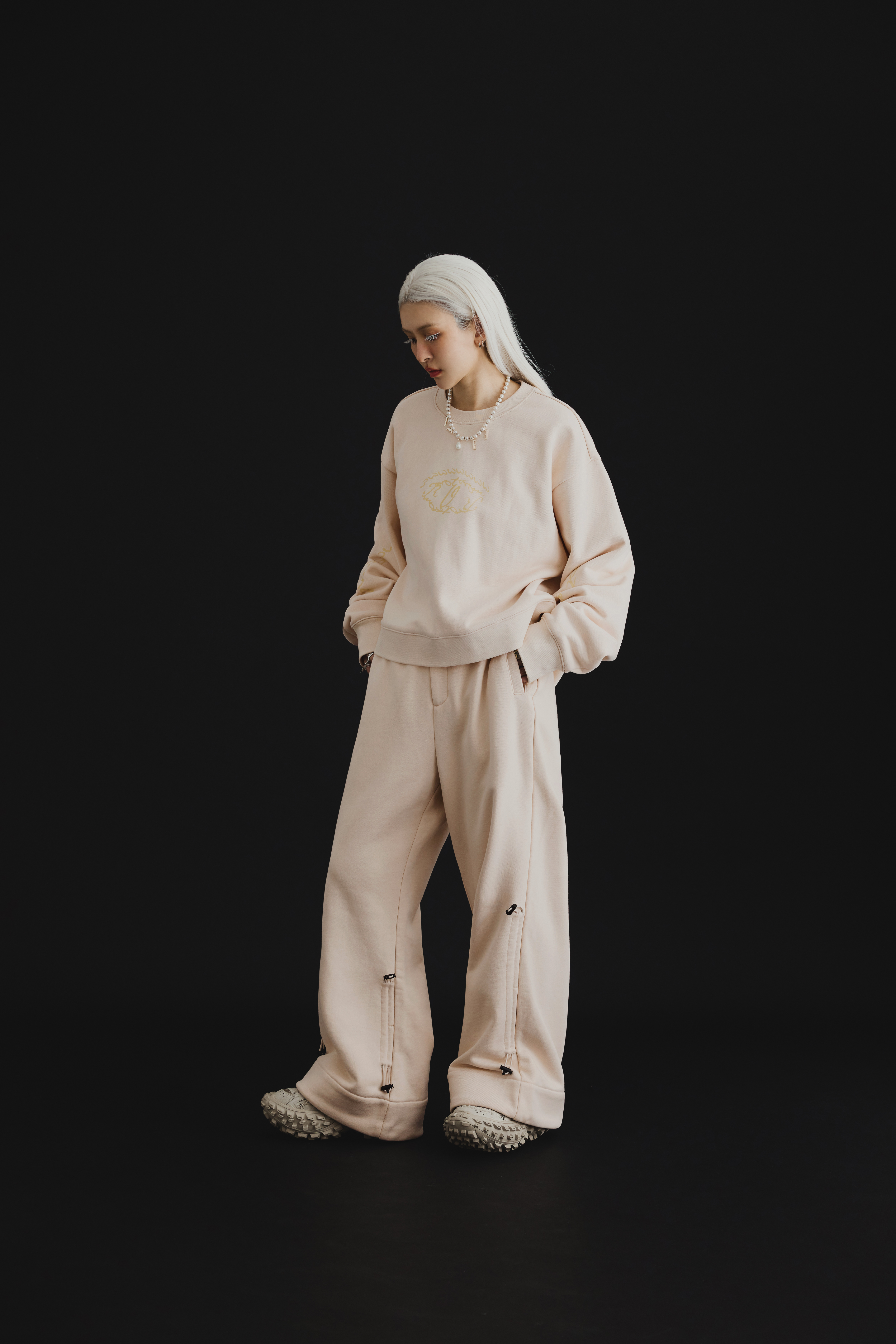 Core A-Line Trousers｜Oat