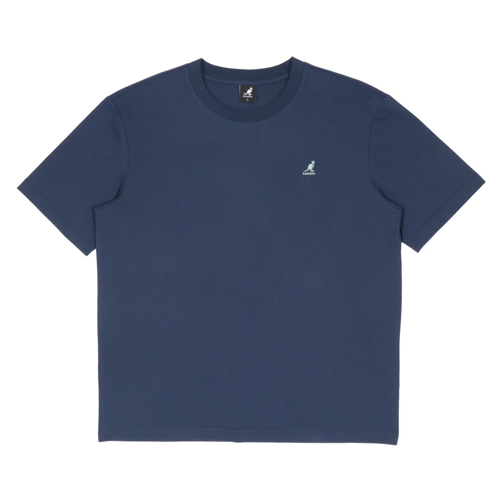 KANGOL 中性 深藍 經典 圓領T 短袖 6525100180