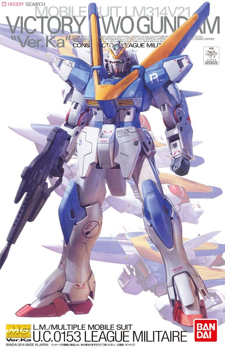 萬代 MG 1/100 V2 鋼彈 Ver.Ka 組裝模型