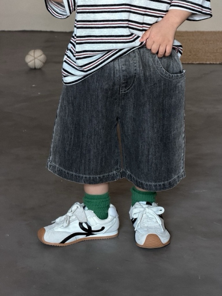 仿舊水洗牛仔褲