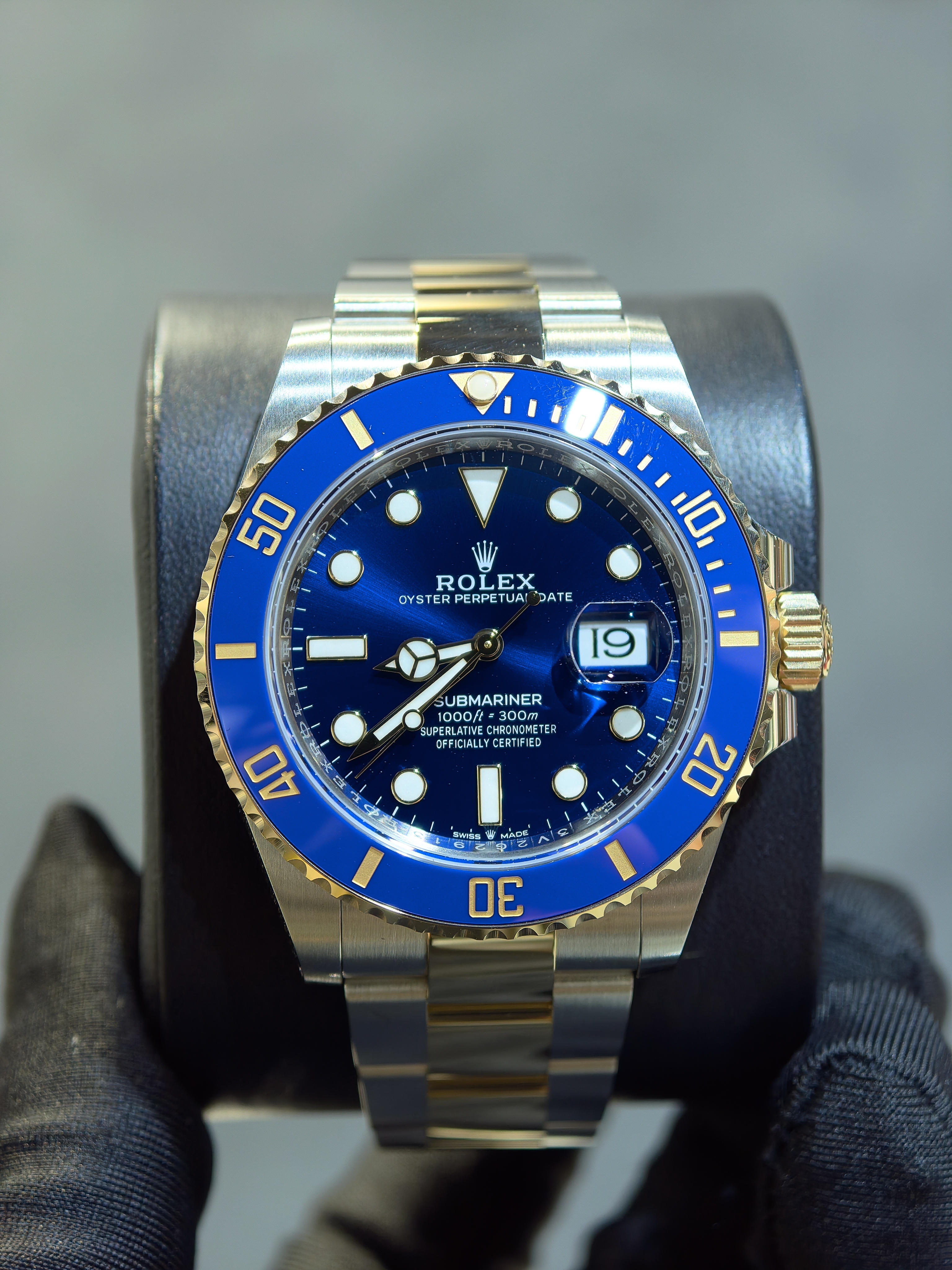 BRAND NEW ROLEX 126613LB 126613 OYSTER PERPETUAL SUBMARINER DATE STEEL AND YELLOW GOLD BLUE 41MM