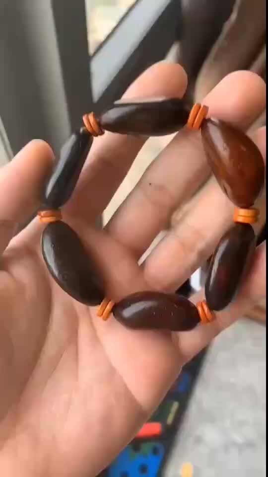 和田玉籽料手串,天然和田玉軟玉