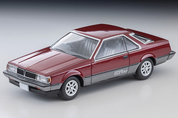 PO-$130 * TOMYTEC * 1:64 LV-N69c 1984 Toyota Corona Hardtop1800GT-TR (Wine/Gray)