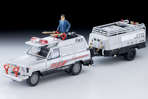 PO-$670 * TOMYTEC * 1:64 LV-N Movie Stars 04 Seibu Keisatsu Safari 4WD with Daimon