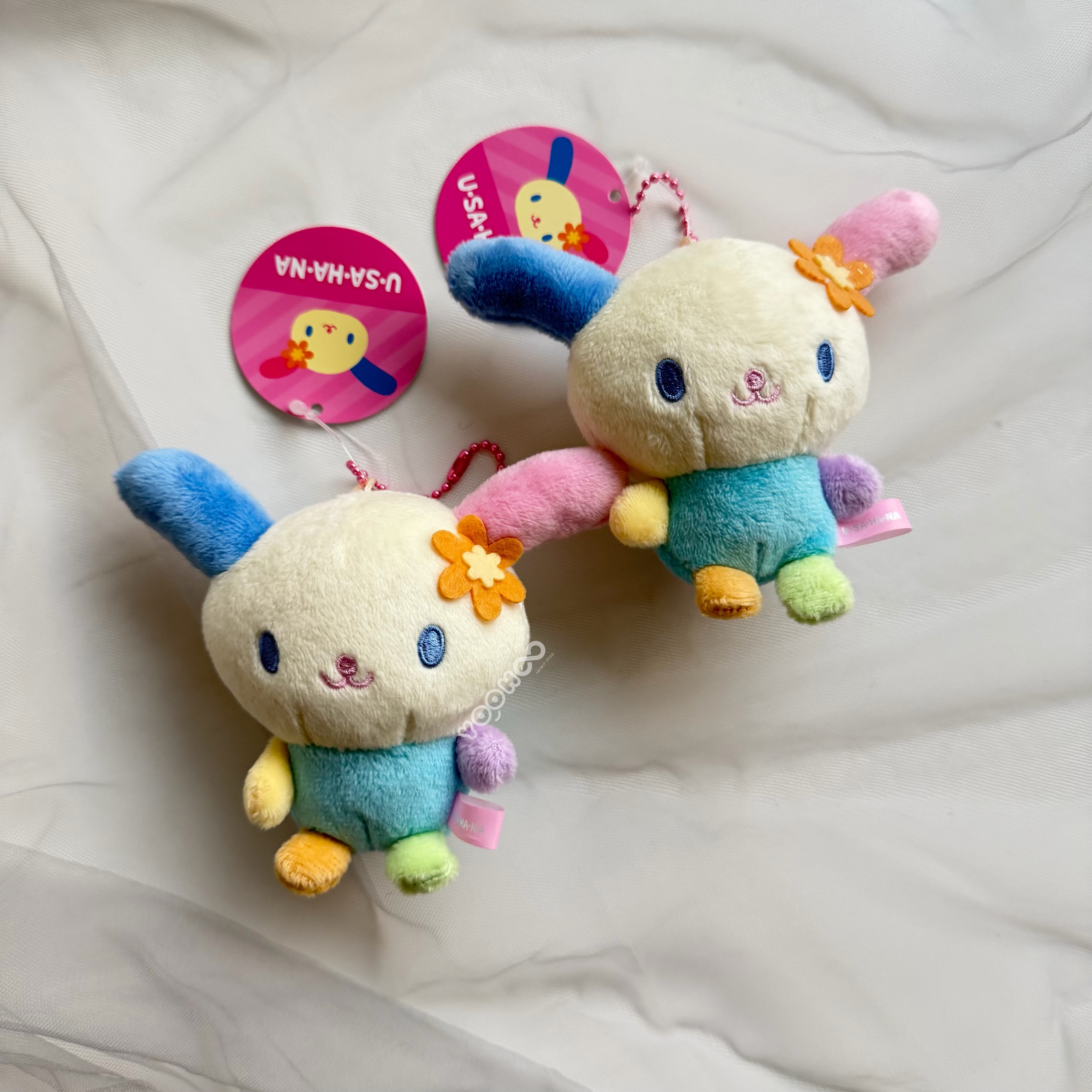 現貨┃三麗鷗 粉嫩色 花小兔 吊飾