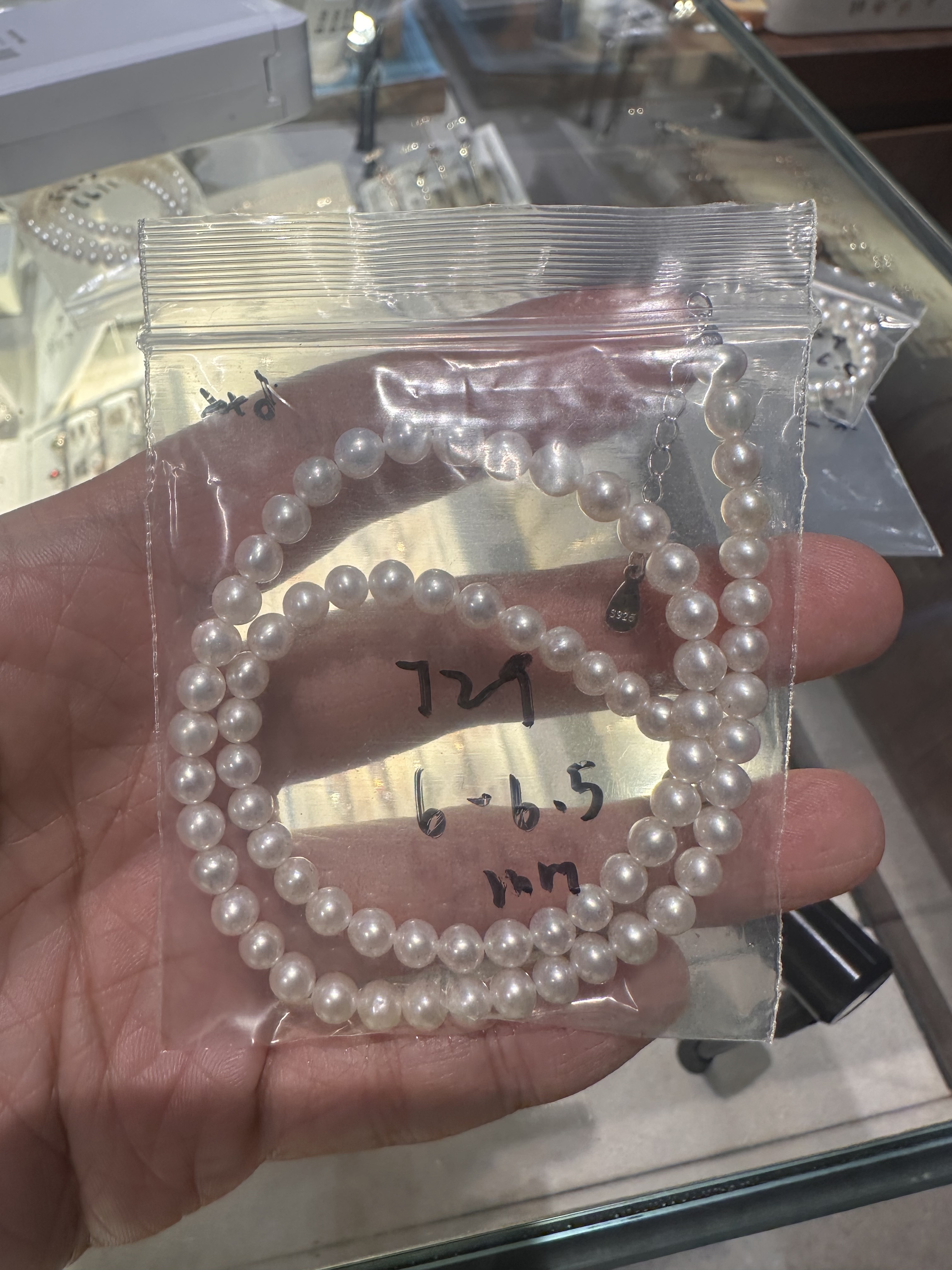 Svn72 (淡水珍珠頸鏈 6-6.5mm)