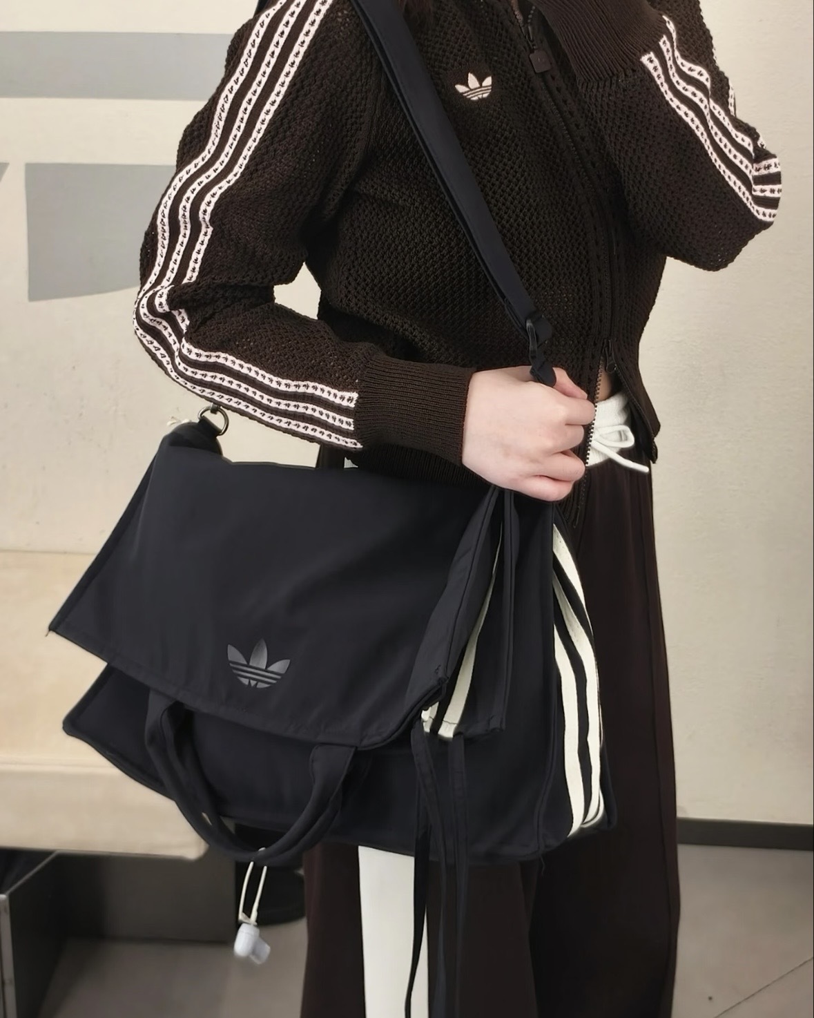 Adidas Originals Casual 摺疊 單肩包 斜背包