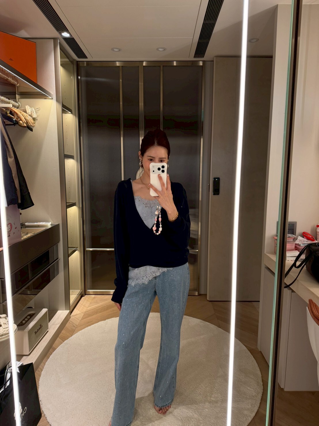 #EK29滿天星鑽牛仔褲