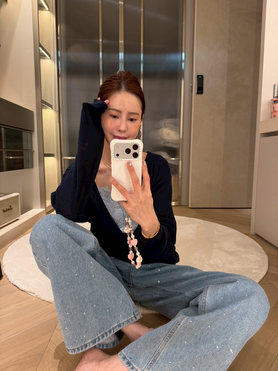 #EK29滿天星鑽牛仔褲