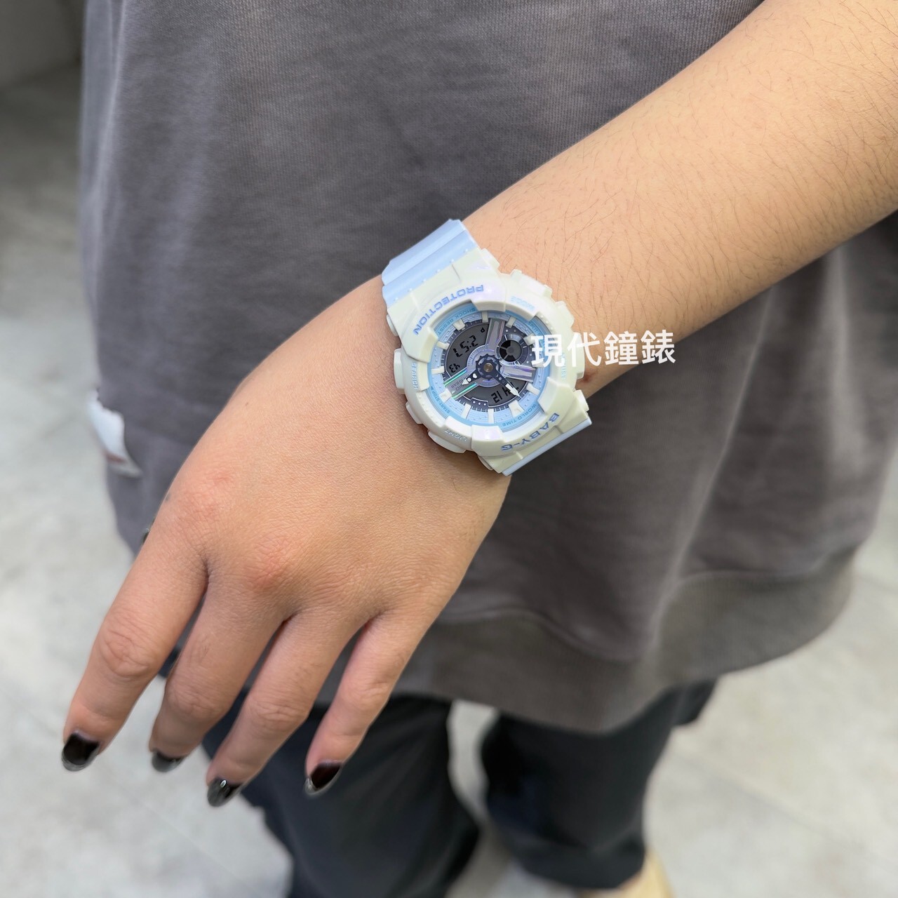 【Baby-G】BA-110系列 BA-110PD-2A 43.4mm  現代鐘錶