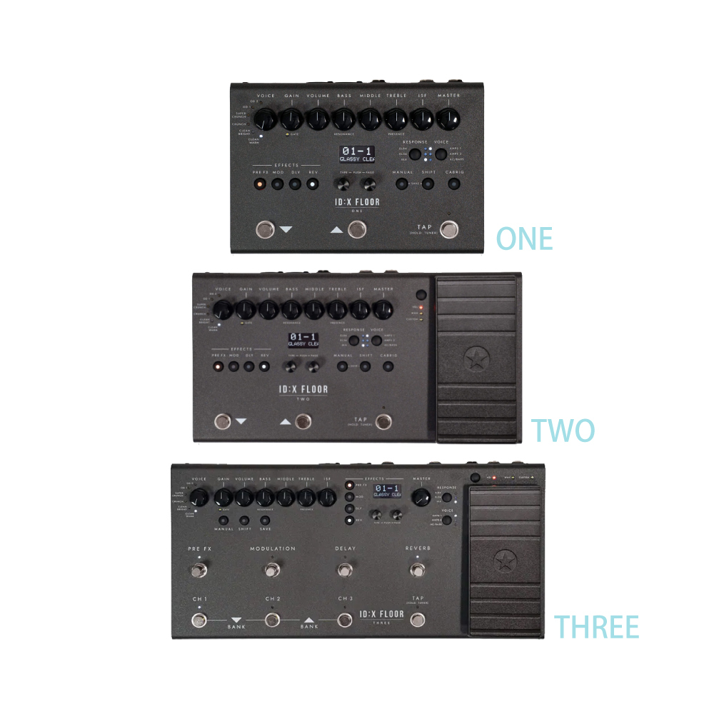 Blackstar Blackstar / ID:X FLOOR 系列 綜合效果器 — 三峽效果器
