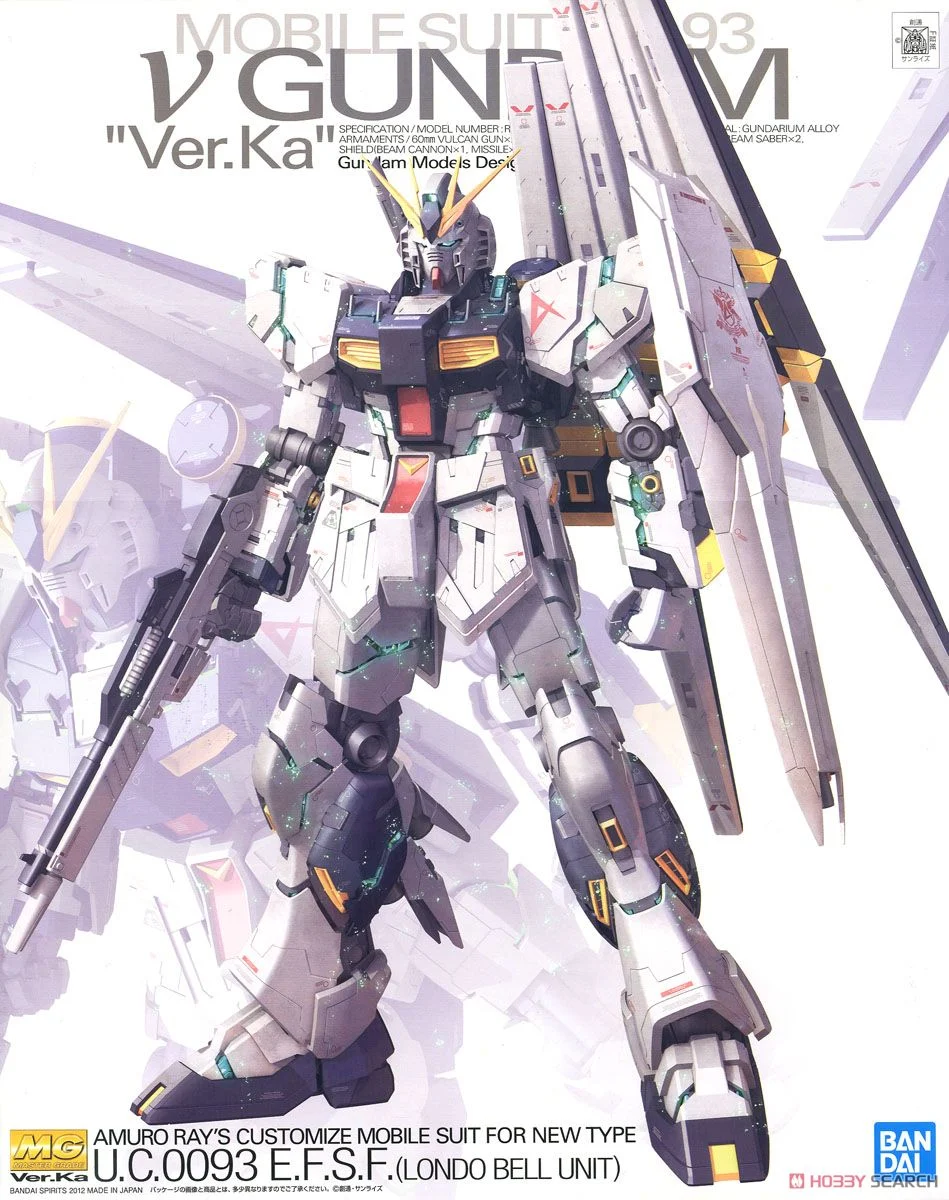 萬代 MG 1/100 Nu 鋼 牛鋼 逆襲的夏亞 阿姆羅 組裝模型