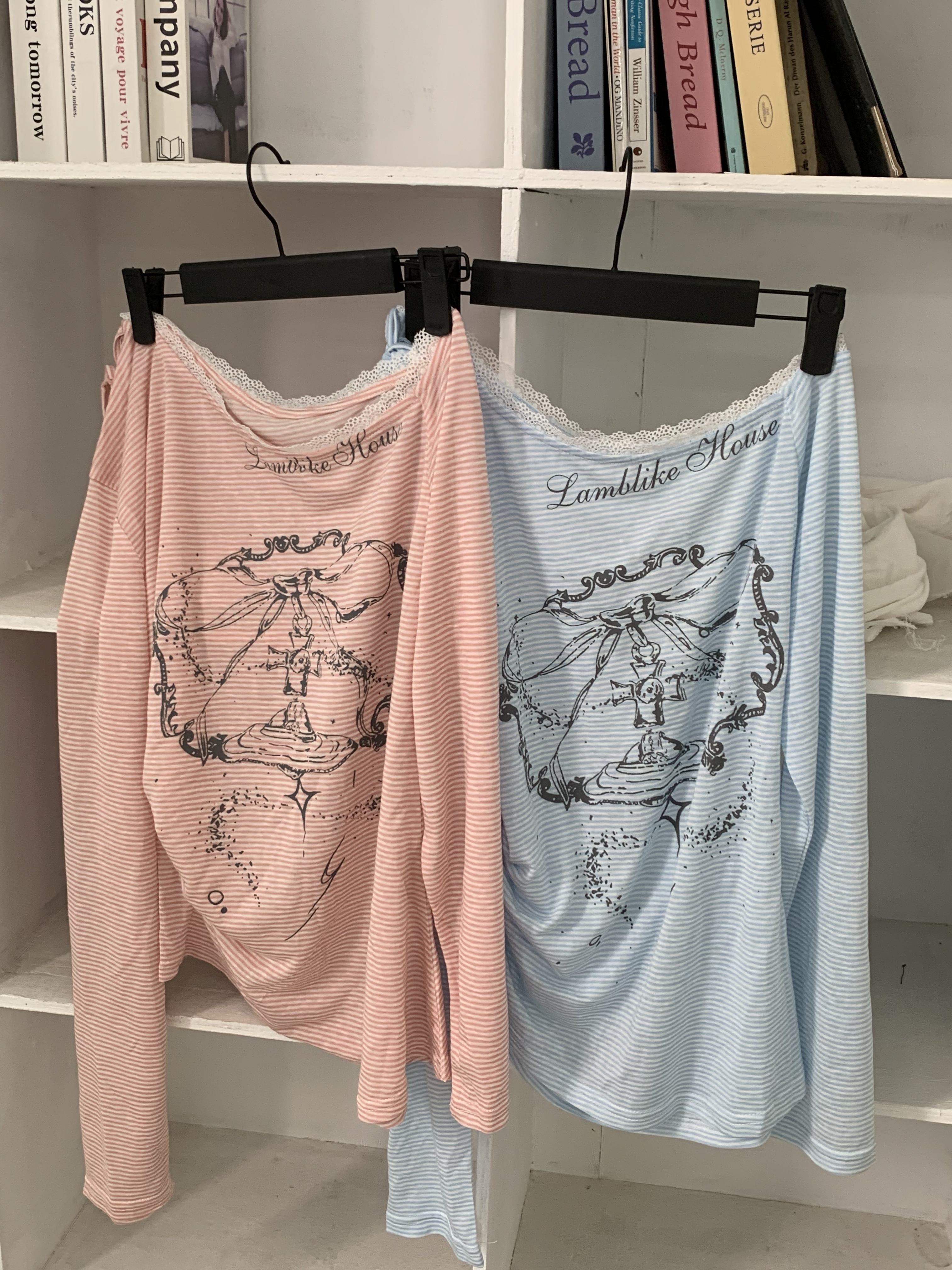 《美白系列》條紋美少女風防曬外搭罩衫💖