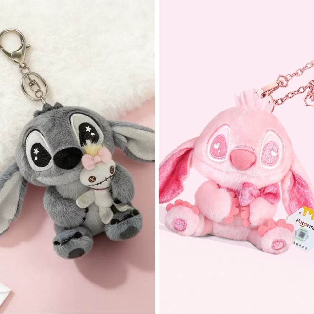 (預購商品) Disney 迪士尼正版授權 Stitch史迪奇吊飾系列 櫻花限定/灰灰款