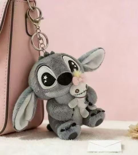 (預購商品) Disney 迪士尼正版授權 Stitch史迪奇吊飾系列 櫻花限定/灰灰款