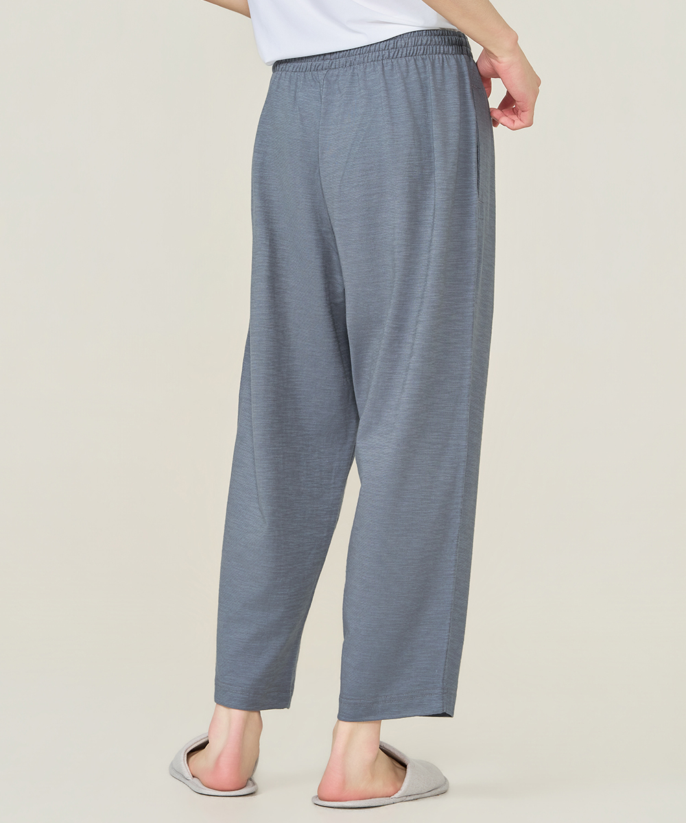 自由空間-FLOWING 竹節棉男休閒長褲 UE158226