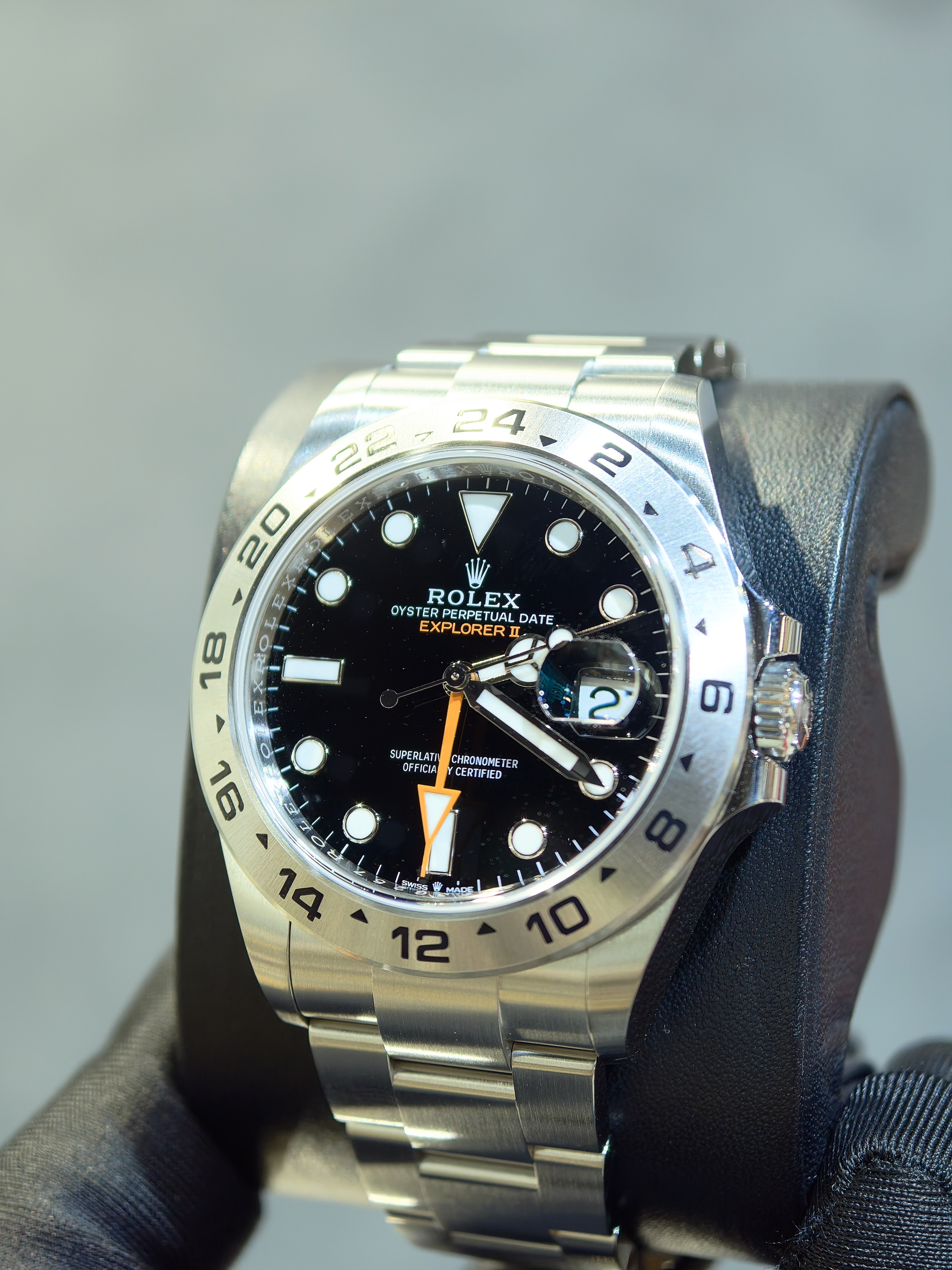 ROLEX 226570 BLACK OYSTER PERPETUAL EXPLORER II 42mm