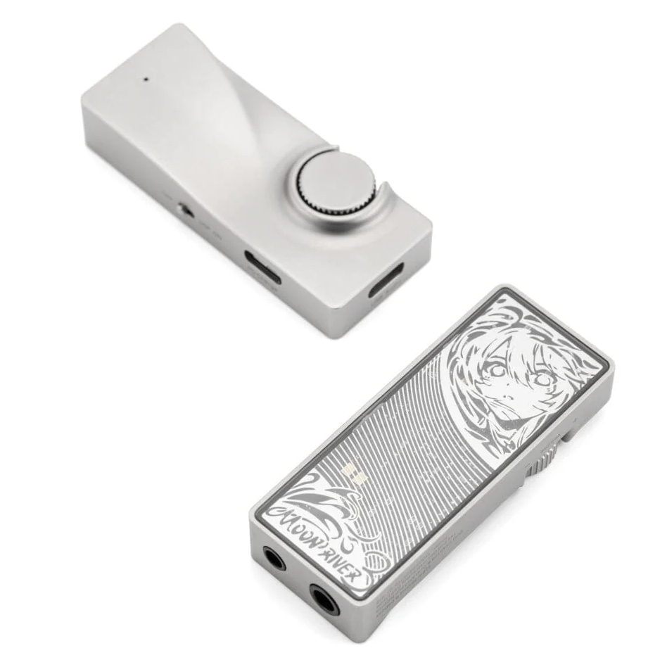 MOONDROP 水月雨 - MOON RIVER 3 便攜解碼耳擴 | 4.4,3.5mm | 2xCirrus Logic CS43198解碼晶片 | 可接外接電源為耳擴及手機供電