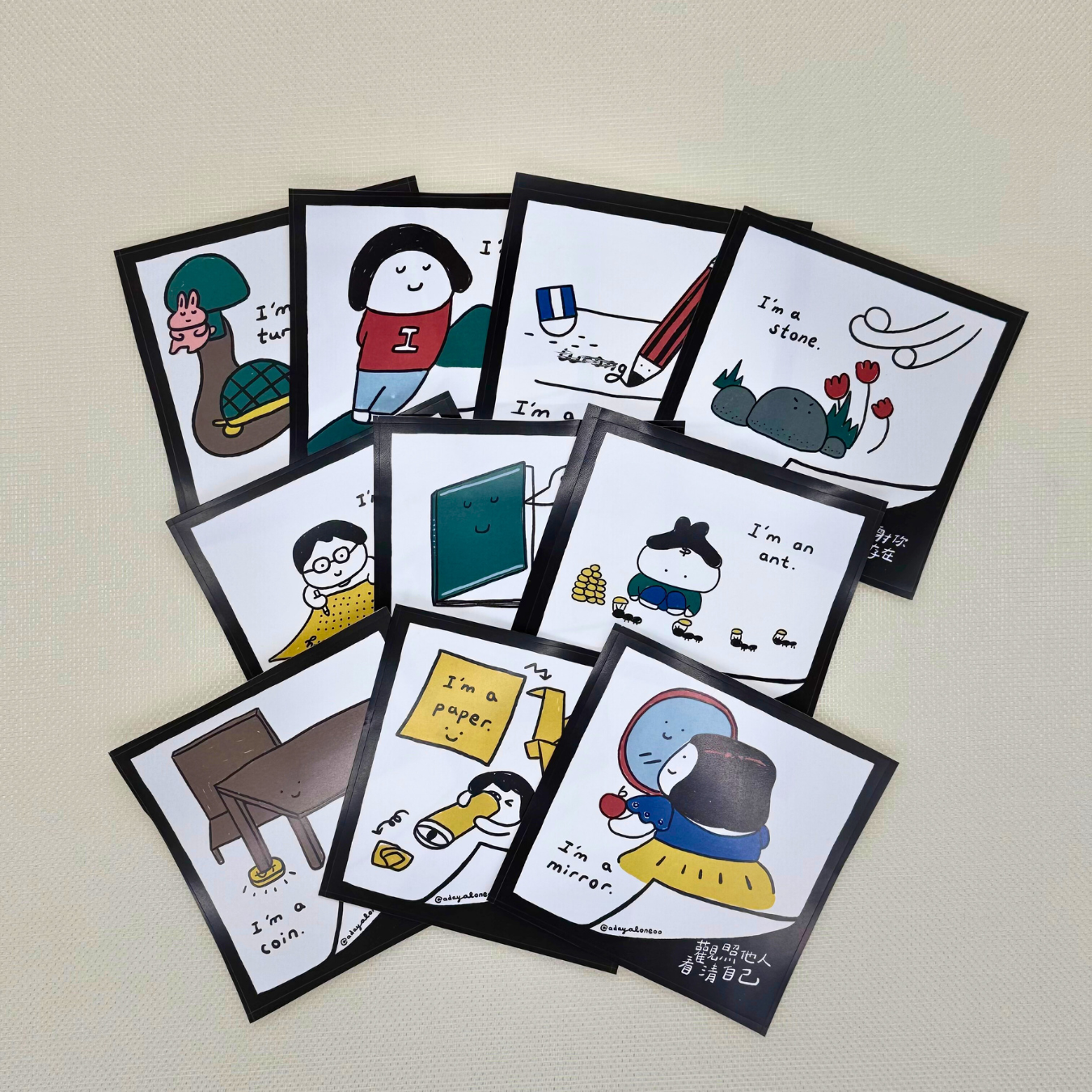 一日一圓 A Day A Lone｜I'm a 章魚貼 Sticker! — 「做最真實的自己」系列