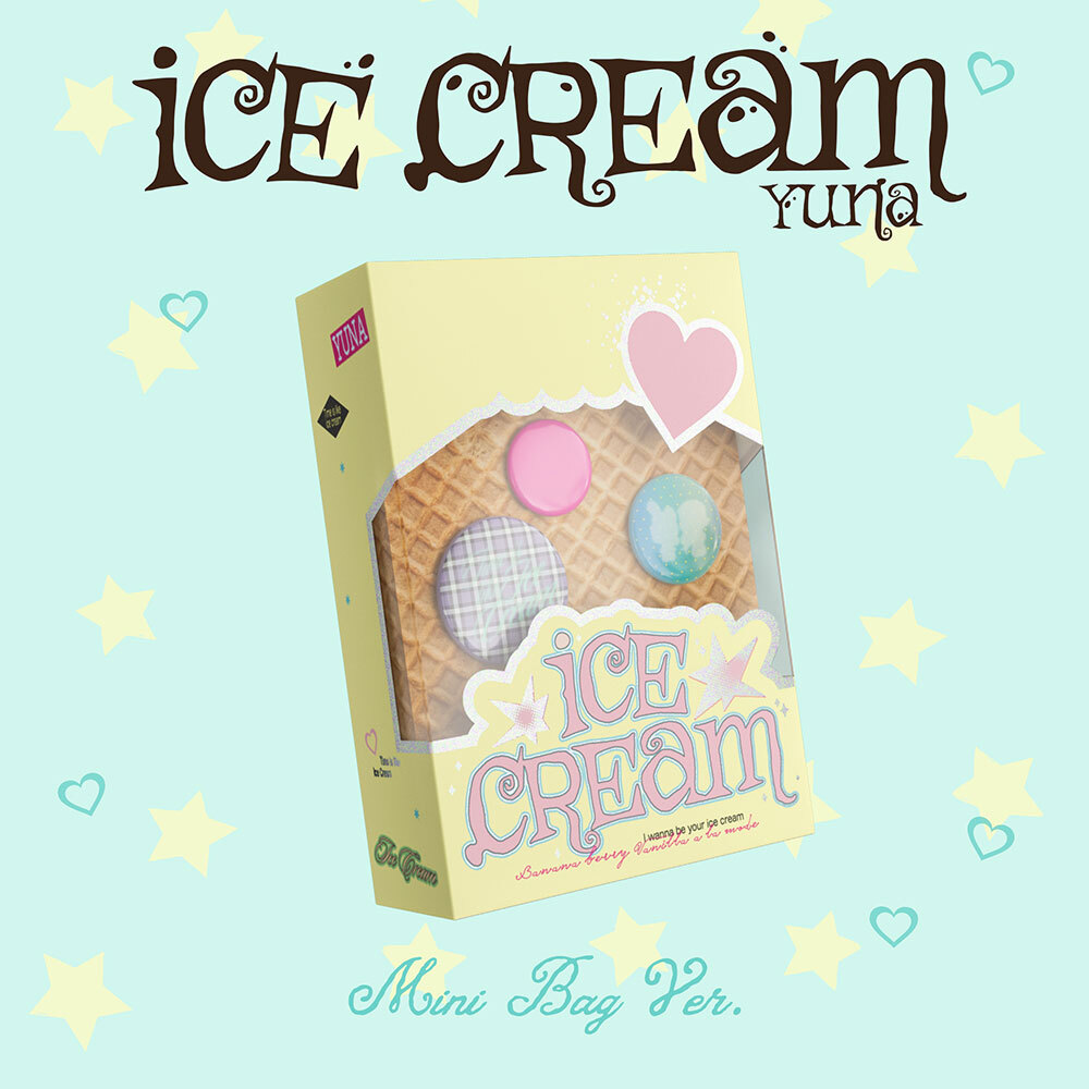 申有娜 YUNA (ITZY) - 迷你一輯 [ICE CREAM] (MINI BAG MD版)