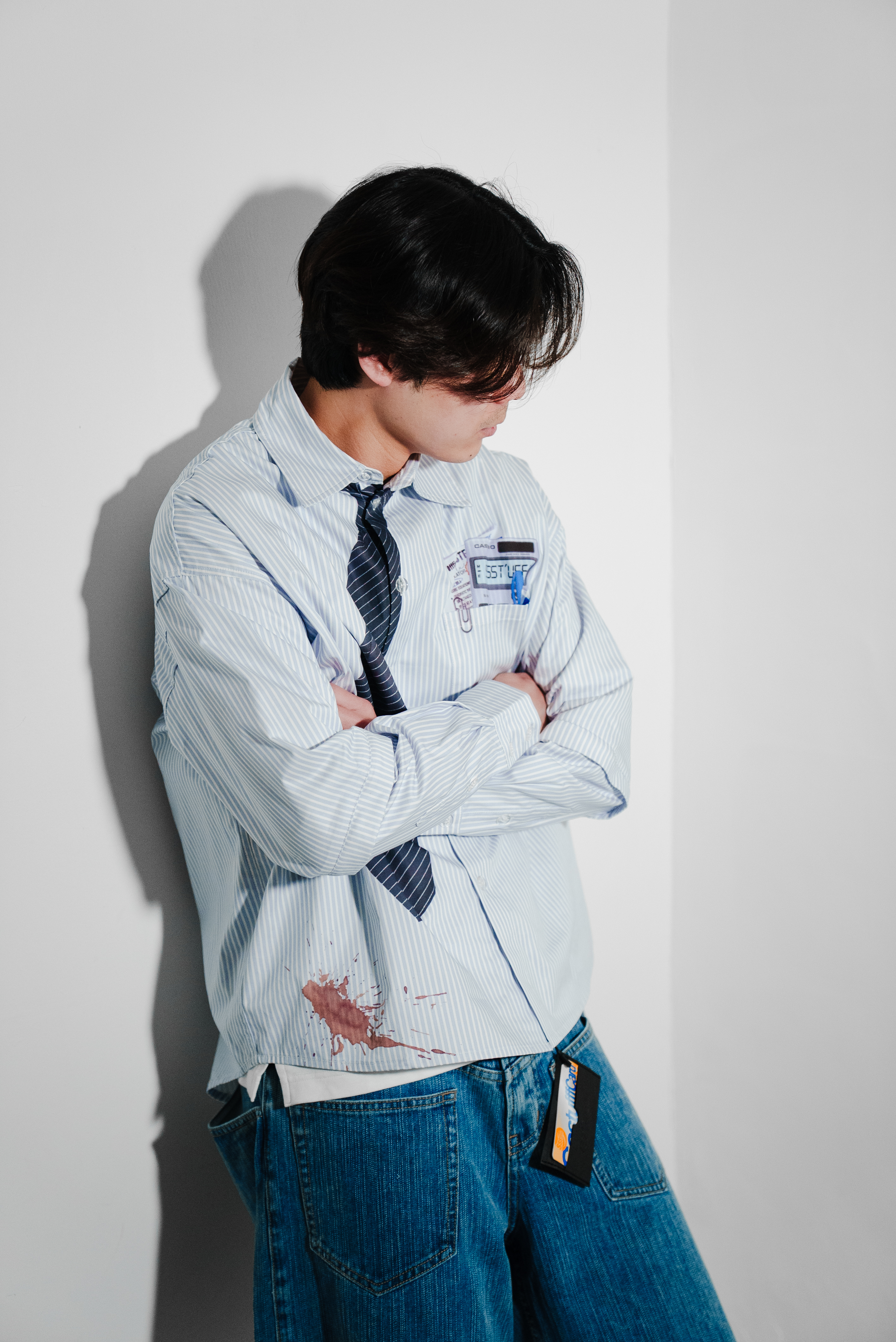 【Focus Store】現貨秒發 SSSTUFFF SS26 Detachable Sleeves Tie Shirt 襯衫 SSS-SS26-TIESH01
