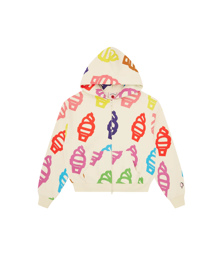 SOFT SERVE ZIP-THROUGH HOOD (WOMENS)