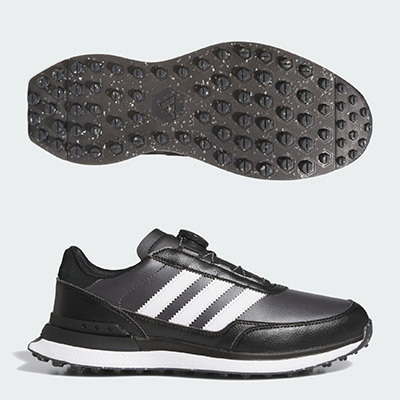 adidas S2G 26 BOA 男鞋(無釘) #JR1888 ,黑/灰