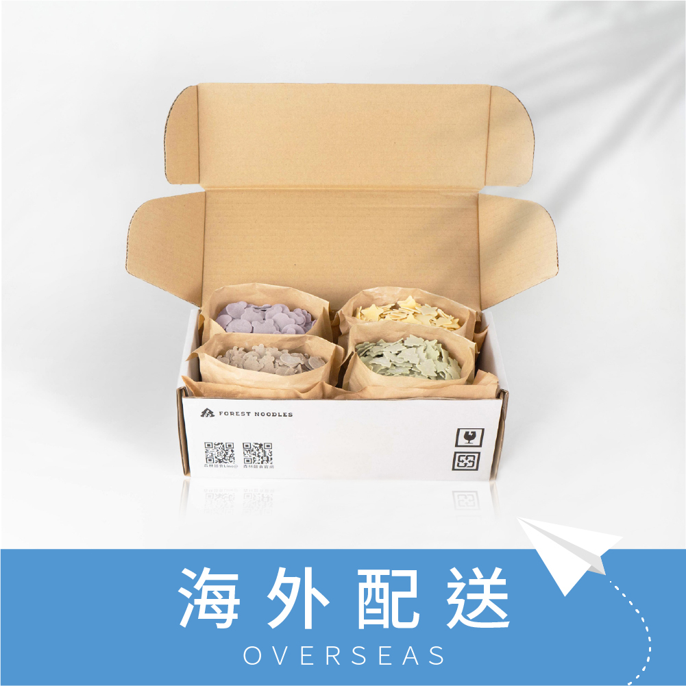 港澳｜森林無塑｜森林星星麵｜1盒｜4包入｜