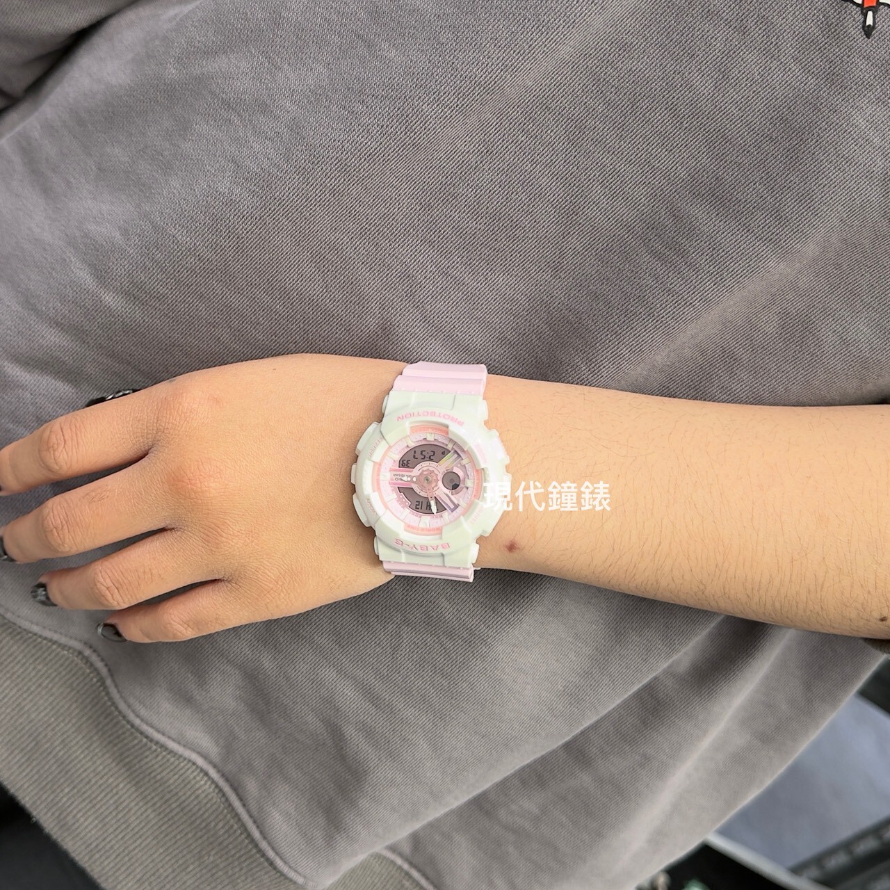 【Baby-G】BA-110PD-4A 43.4mm  Modern Watch