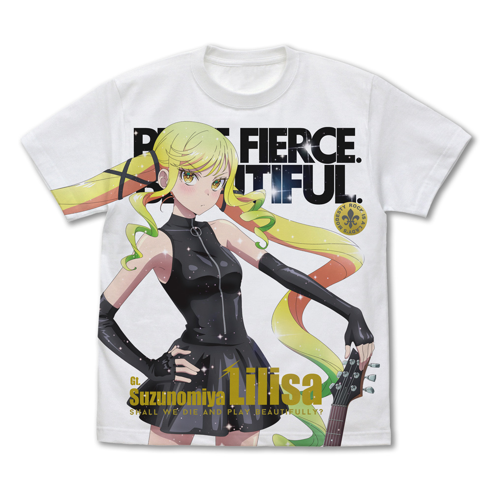 Cospa 033026 描き下ろし 鈴ノ宮りりさ フルグラフィックTシャツ ボンテージコスチュームVer. [ロックは淑女の嗜みでして]