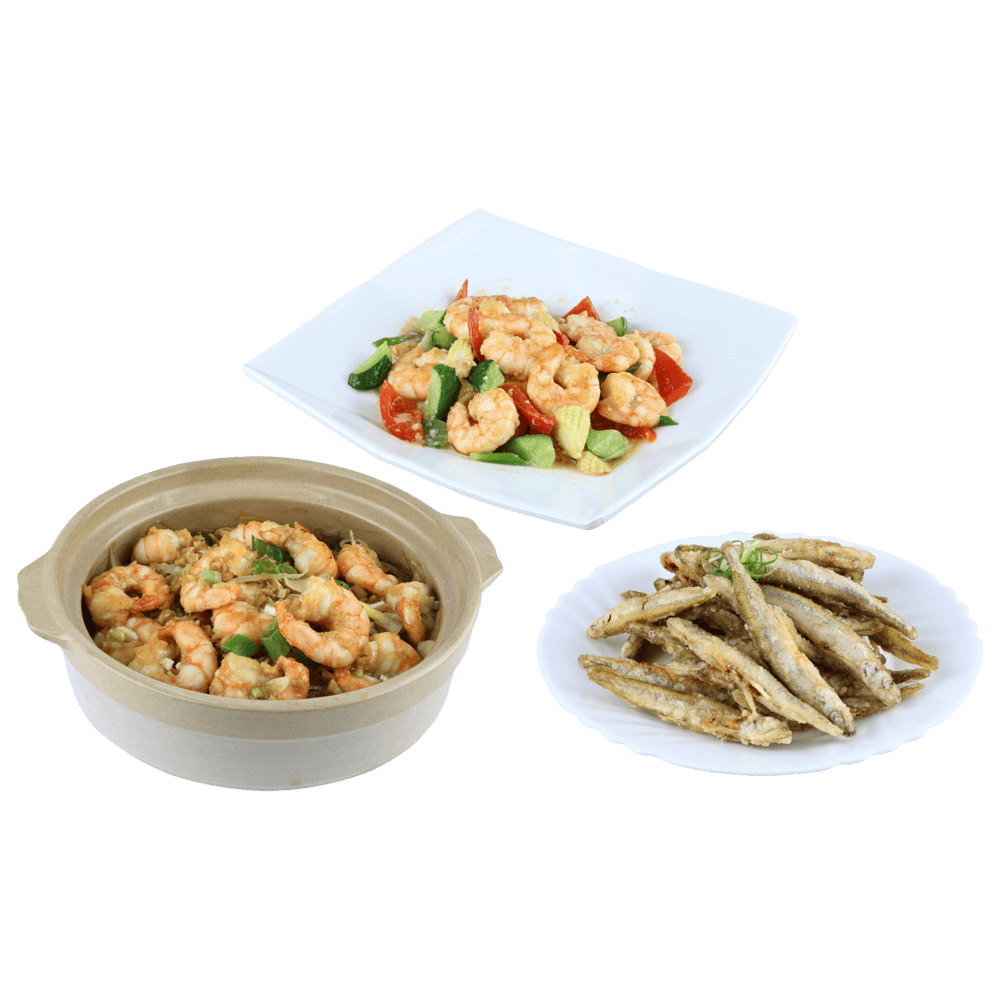 【信大】極鮮海鮮8入組(白蝦仁+鱈香魚)