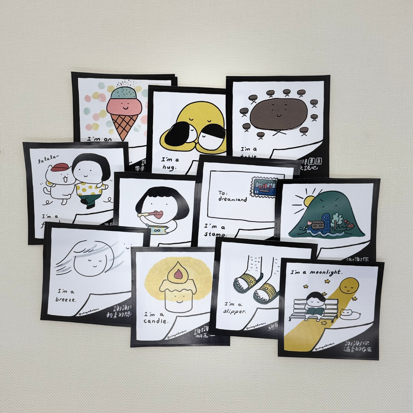 一日一圓 A Day A Lone｜I'm a 章魚貼 Sticker! — 「致身邊重要的人」系列